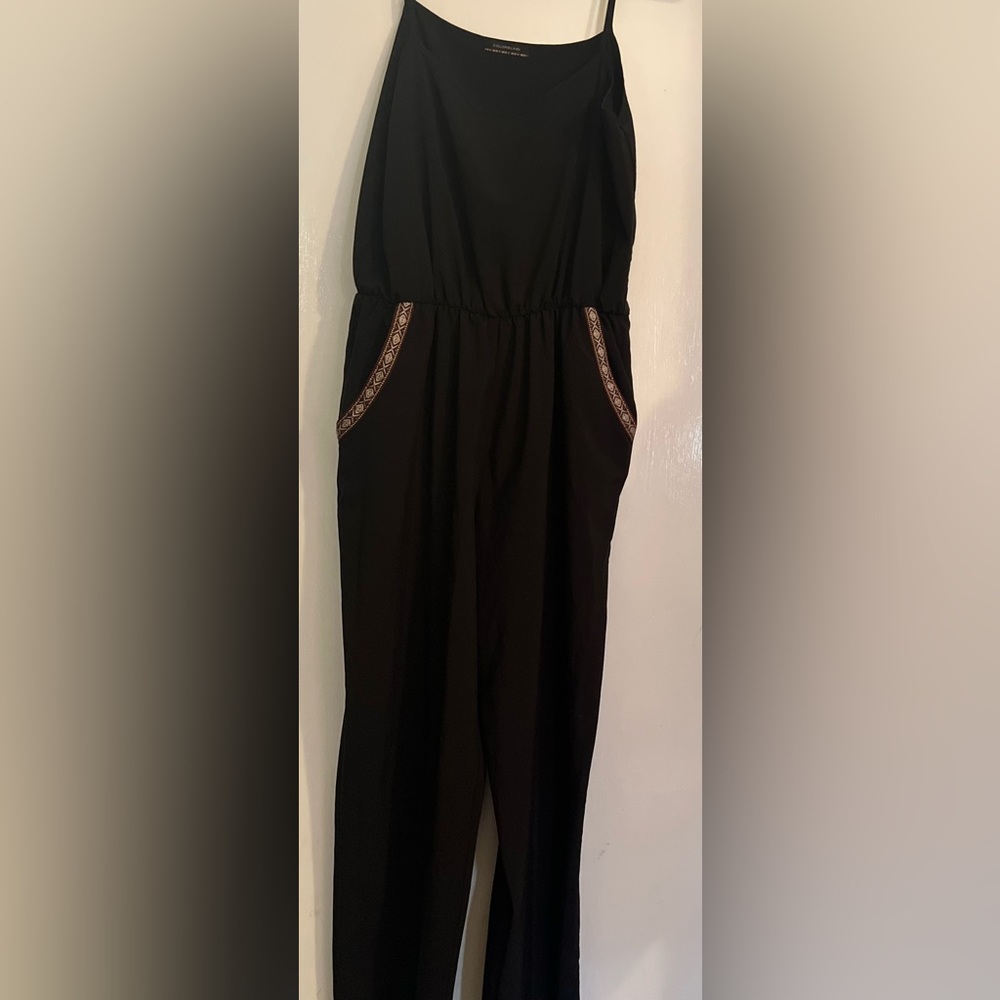 Women’s black jump suit-medium